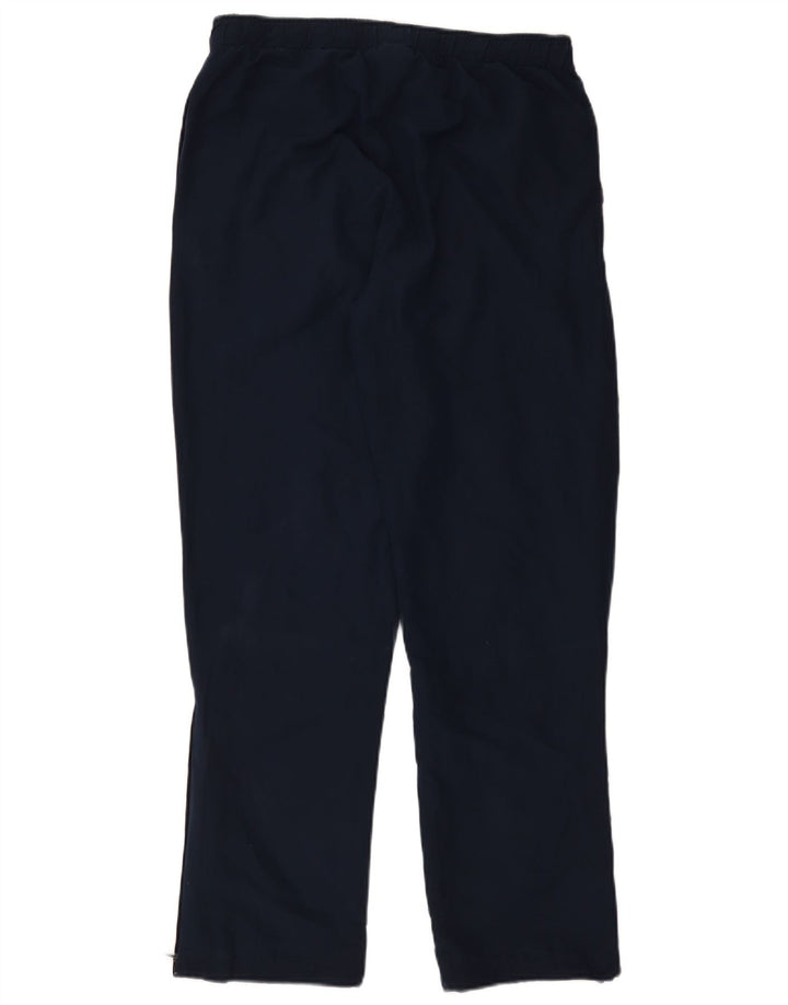 Pantaloni da tuta Adidas Climalite da uomo medi in poliestere blu navy