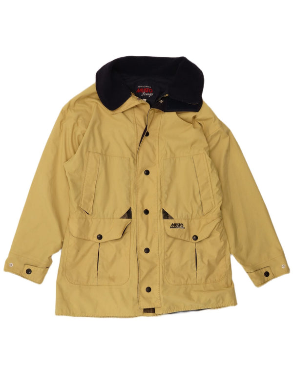Giacca da uomo MUSTO Utility UK 38 Media Giallo