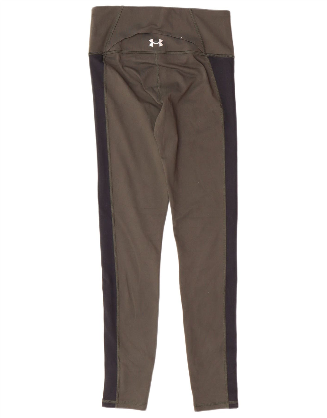 Leggings da donna UNDER ARMOUR UK 10 Small Poliestere color block kaki