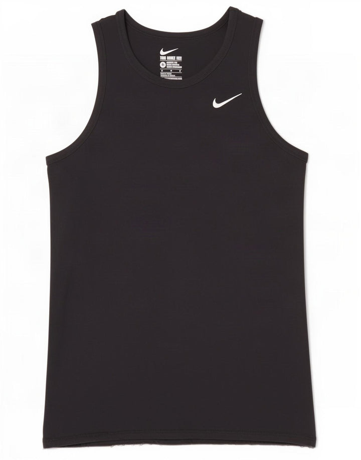 Canotta Nike da uomo media nera