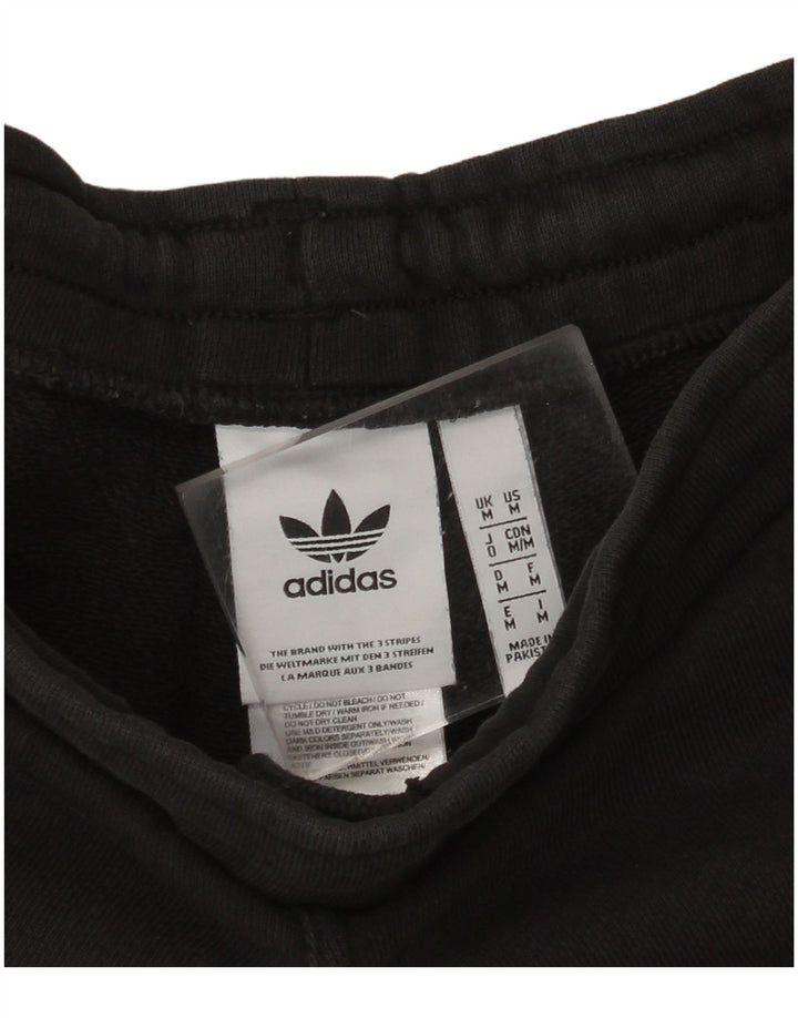 Pantaloncini sportivi da uomo ADIDAS medio cotone nero