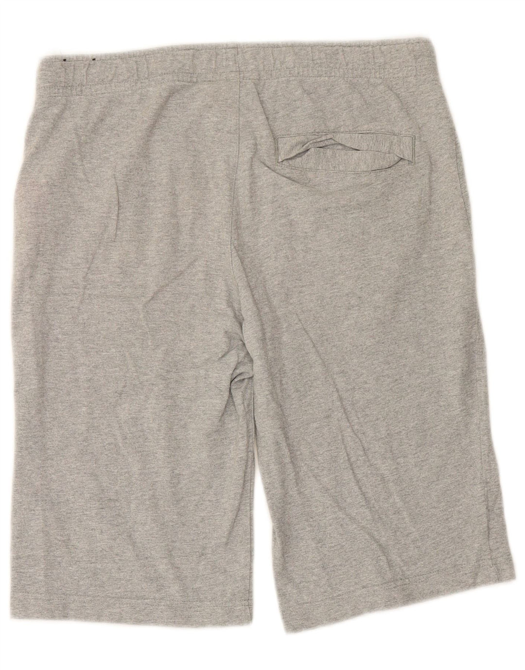 Pantaloncini sportivi Nike da uomo in cotone grigio medio