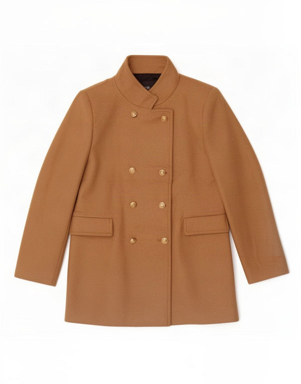 Cappotto da marinaio da donna Zara UK 20 2XL Lana beige