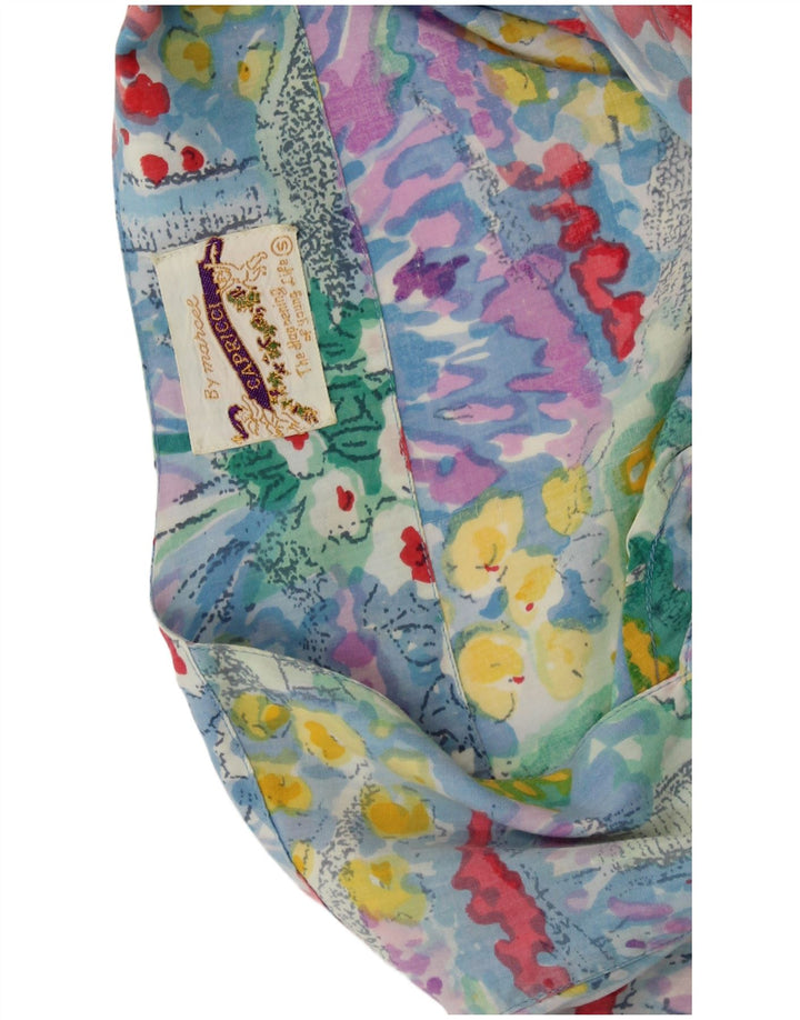 CAPRICCI BY MARCEL Abito camicia da donna UK 10 Piccolo multicolore