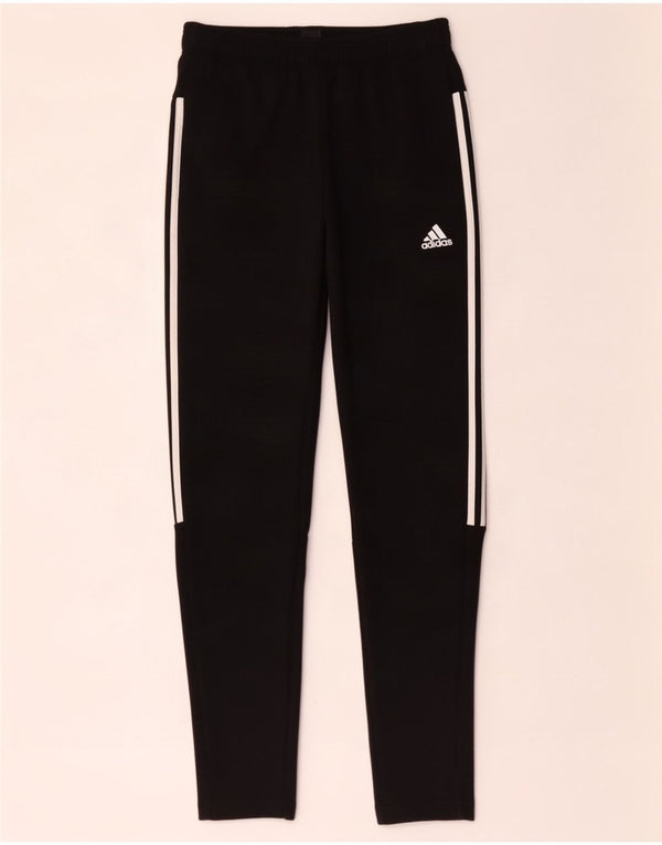 Pantaloni da tuta Adidas Aeroready da uomo in cotone nero medio