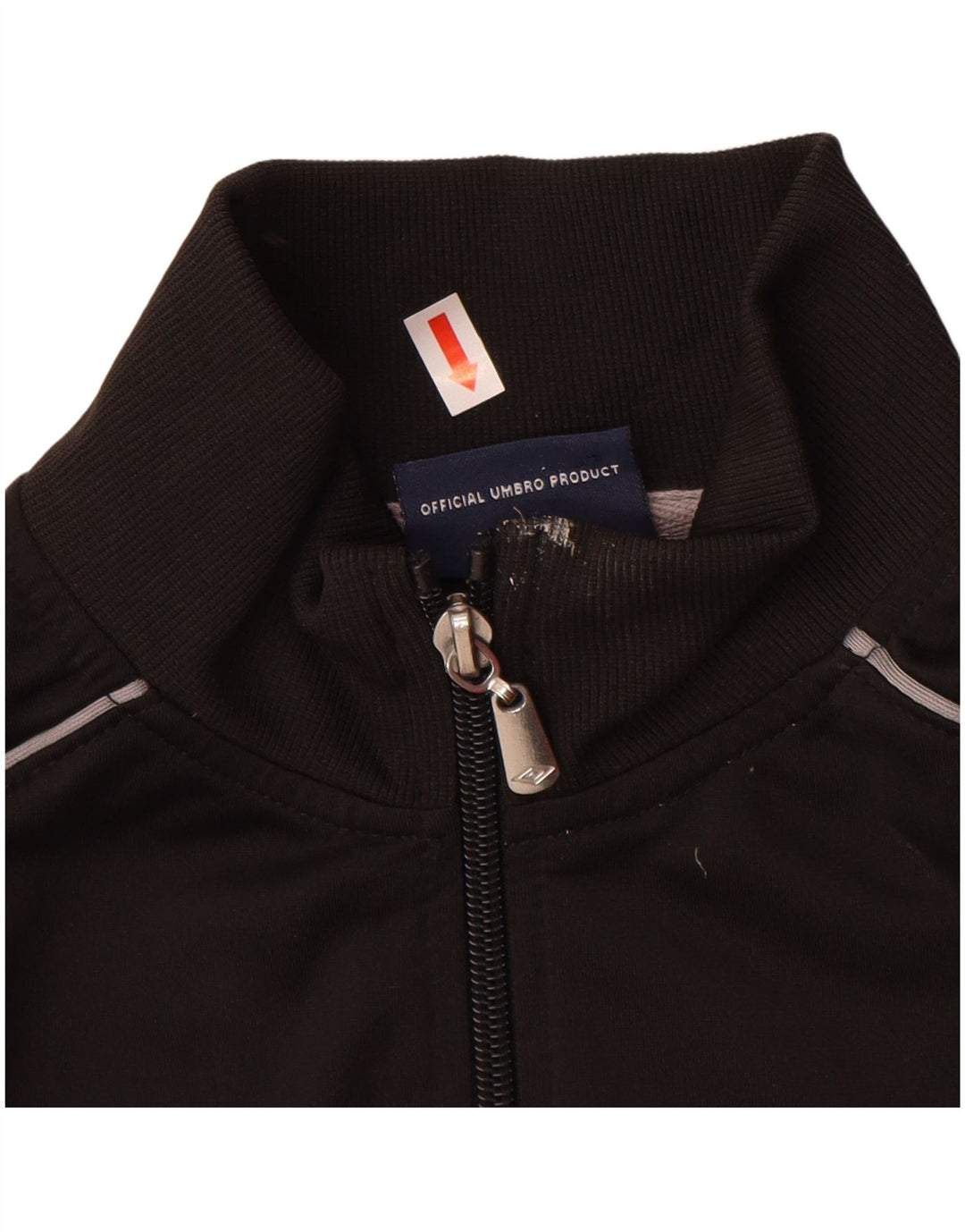 Giacca da tuta da ragazzo UMBRO 12-13 anni XL poliestere nero