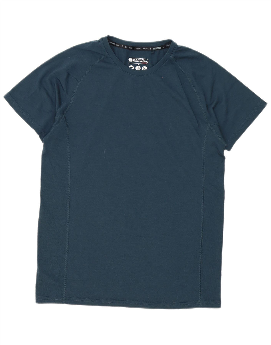 T-shirt da uomo Mountain Warehouse Top medio in poliestere blu navy