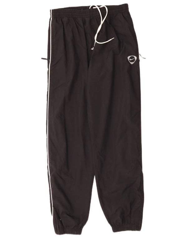 Nike Mens Tracksuit Trousers Joggers Large Black Polyester