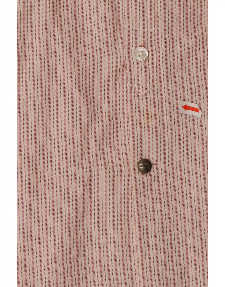 Camicia slim fit da uomo White Stuff in cotone a righe rosa medio