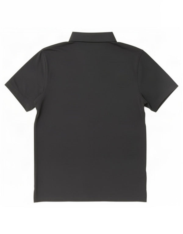 Polo Nike da uomo Dri Fit in poliestere a righe grigio medio