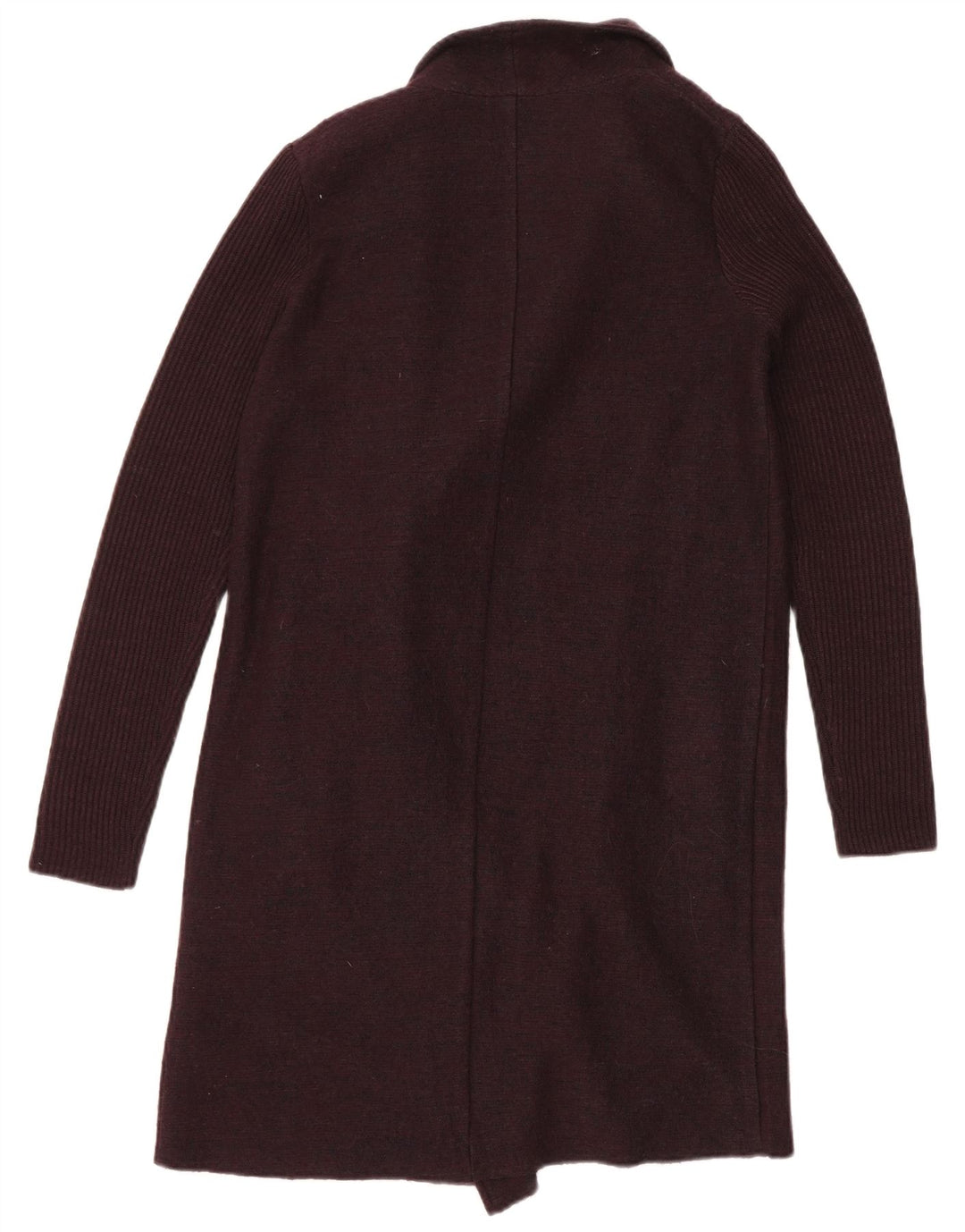 Maglione cardigan oversize lungo da donna Phase Eight UK 8 piccolo bordeaux