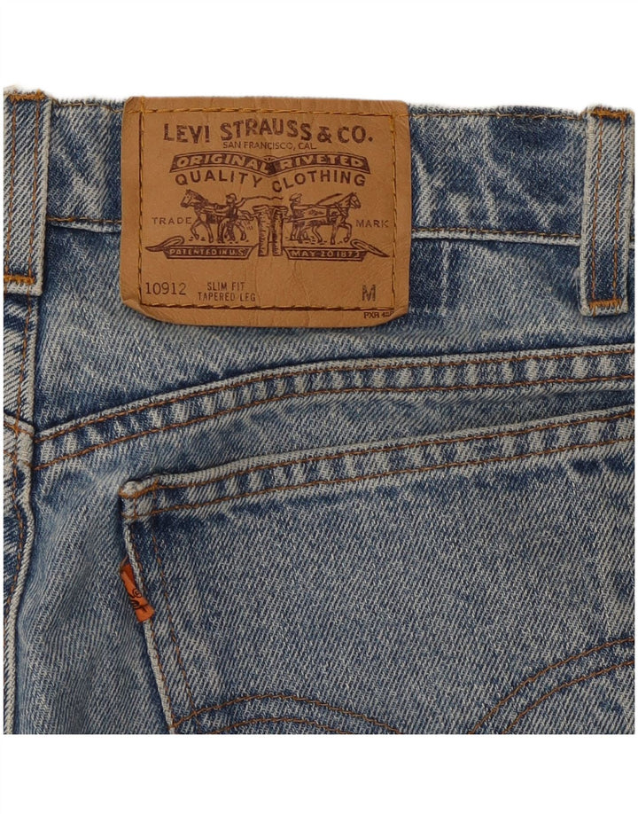 Jeans Levi's da donna affusolati slim fit a vita alta medi W28 L26 Blu