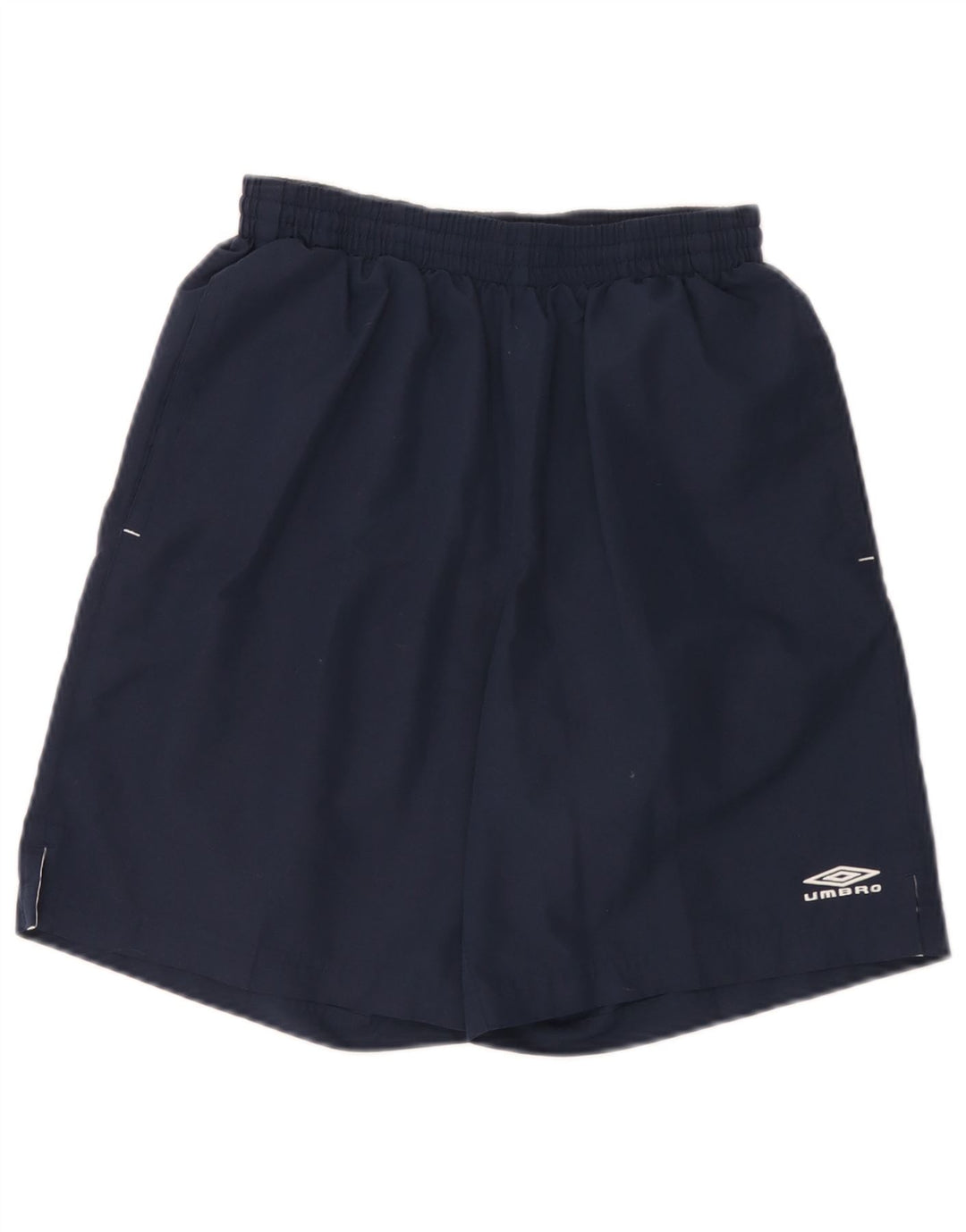 Pantaloncini sportivi da uomo Umbro piccoli in poliestere blu navy