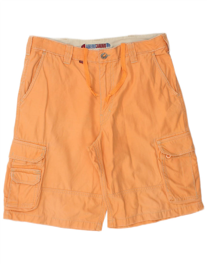 Pantaloncini cargo da uomo Americanino IT 48 Medium W32 Cotone arancione