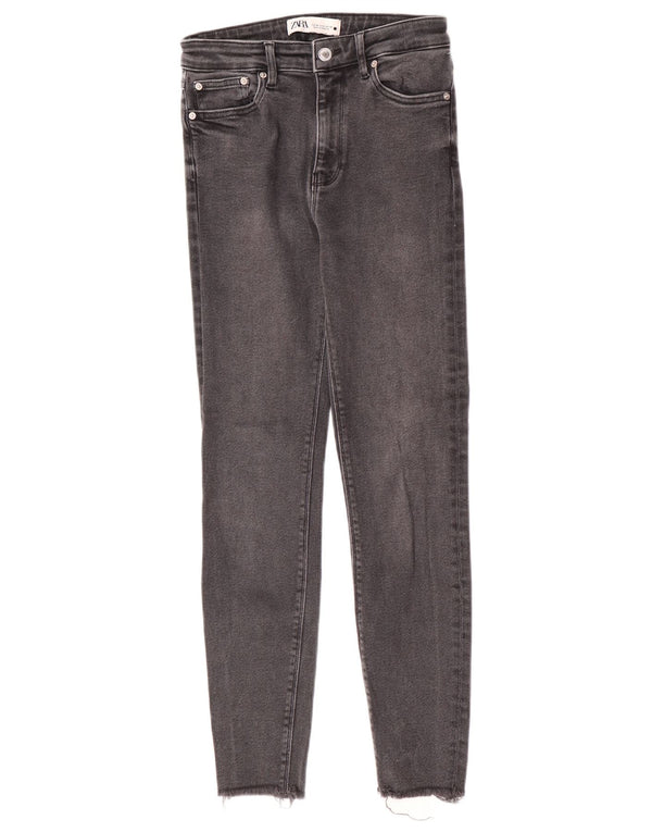 Jeans skinny da donna Zara EU 36 XS W26 L27 Grigio
