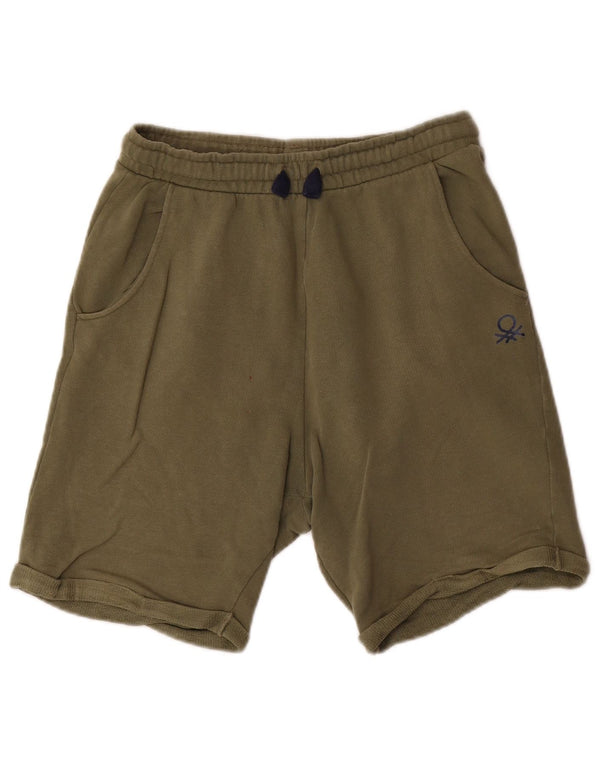 Pantaloncini sportivi Benetton da bambino 11-12 anni 2XL Cotone verde