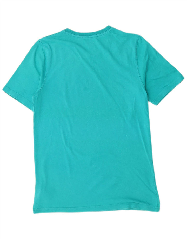 TIMBERLAND T-shirt grafica da uomo Top in cotone blu medio