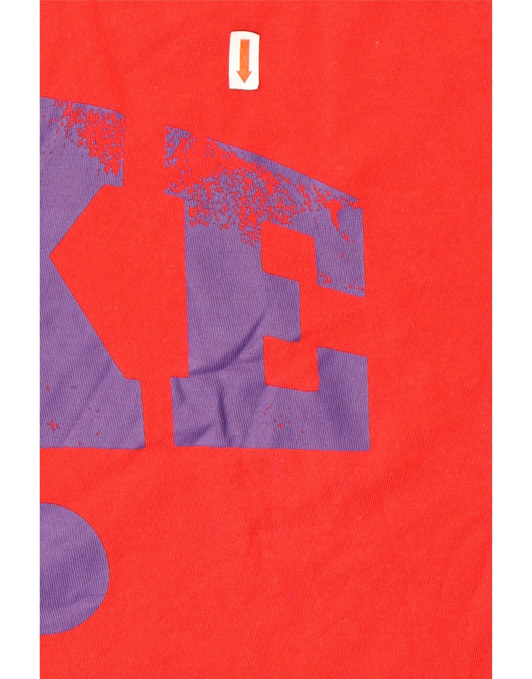 T-shirt grafica da uomo NIKE Top XL rossa