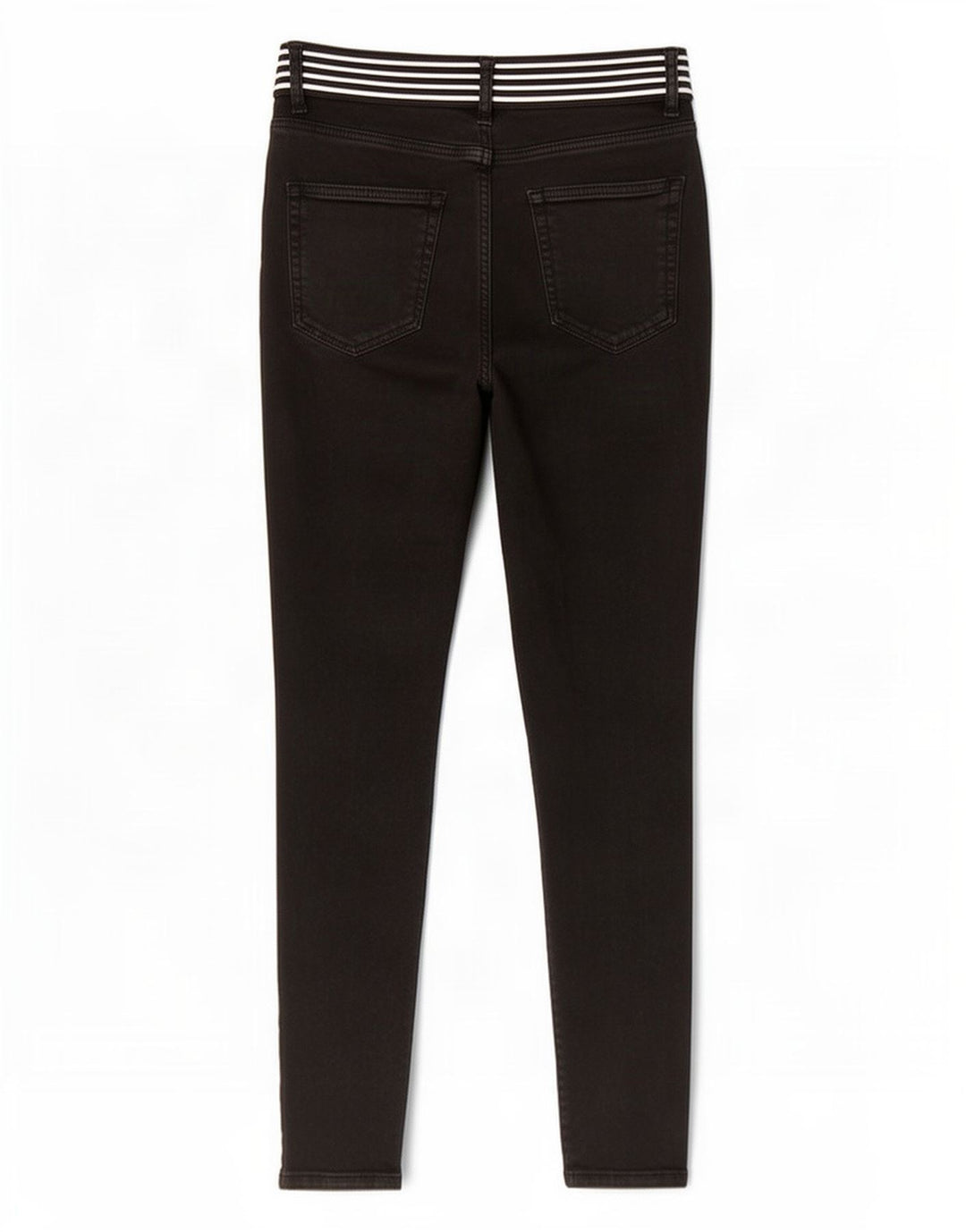 Jeans slim da donna Zara EU 38 piccoli W28 L27 neri