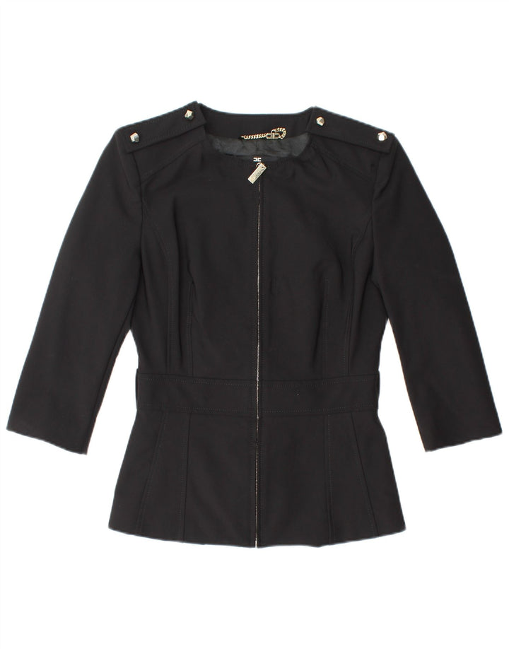 Giacca Blazer Manica 3/4 Donna ELISABETTA FRANCHI IT 42 Media Nera