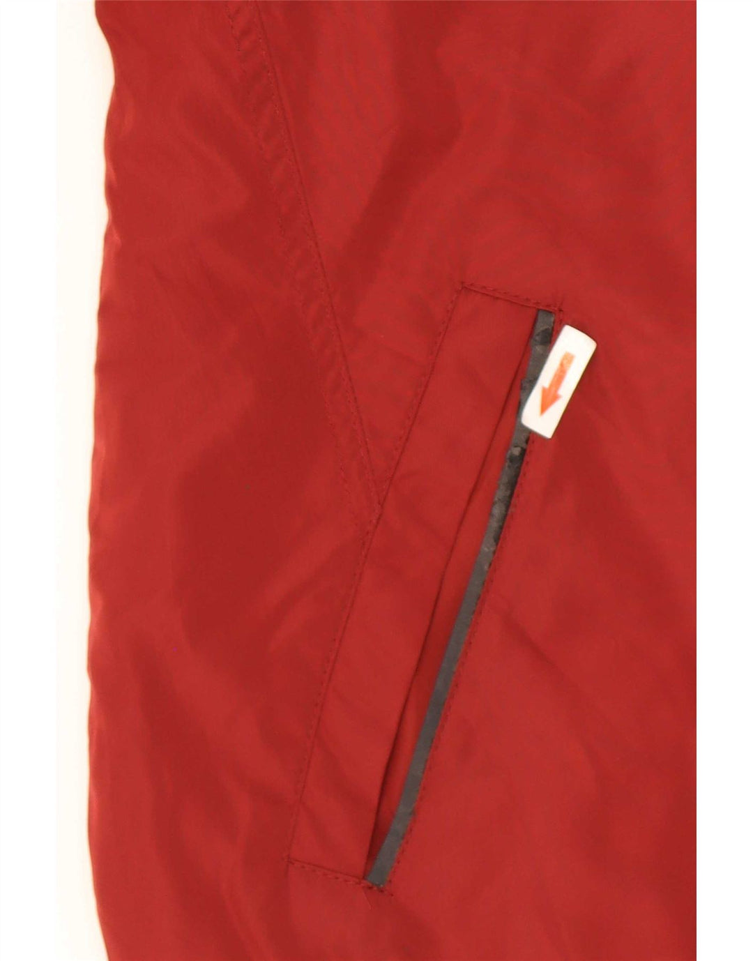 Giubbotto bomber da uomo Zara UK 44 2XL Poliestere color block rosso