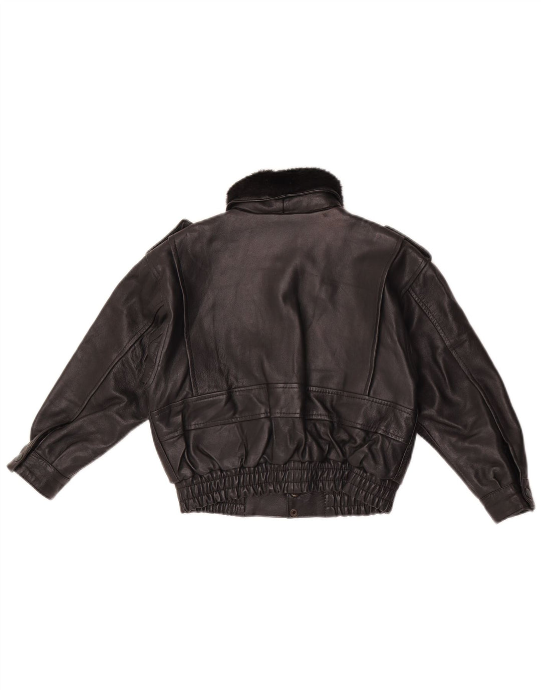 Giacca in pelle per bambina Magil 3-4 anni Nera