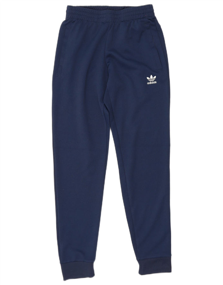 Pantaloni da tuta da uomo Adidas Joggers XS poliestere blu navy