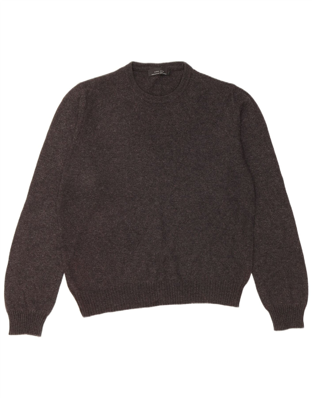 Maglione maglione girocollo da uomo Zara nero medio