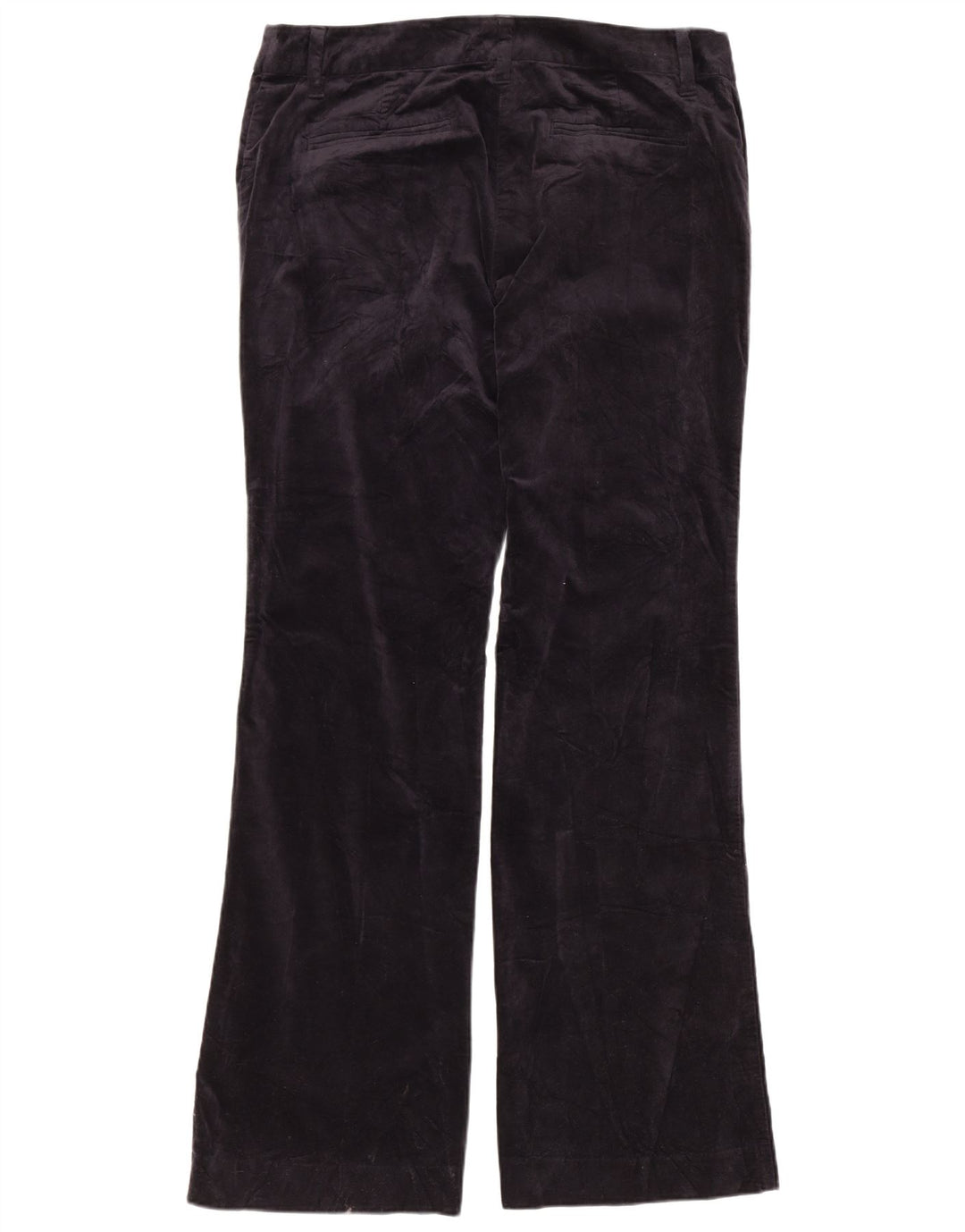 Pantaloni chino da donna in velluto bootcut IZOD US 8 medio W32 L31 blu navy