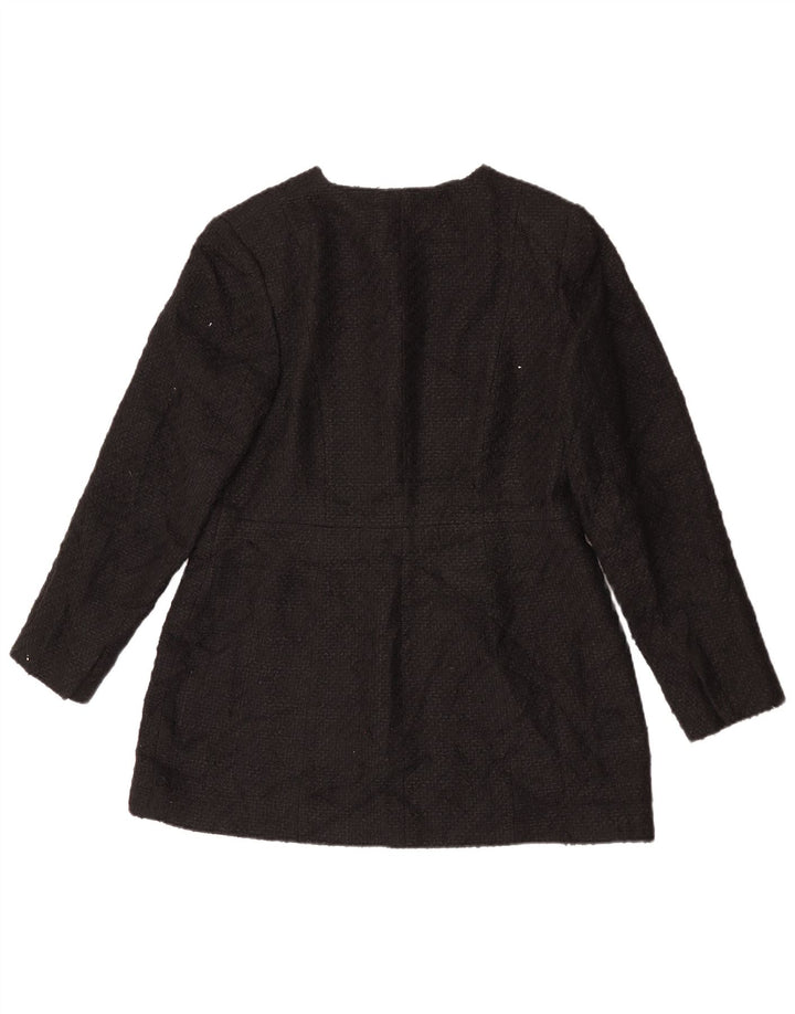 Giacca blazer a 4 bottoni da donna Zara UK 18 XL nera