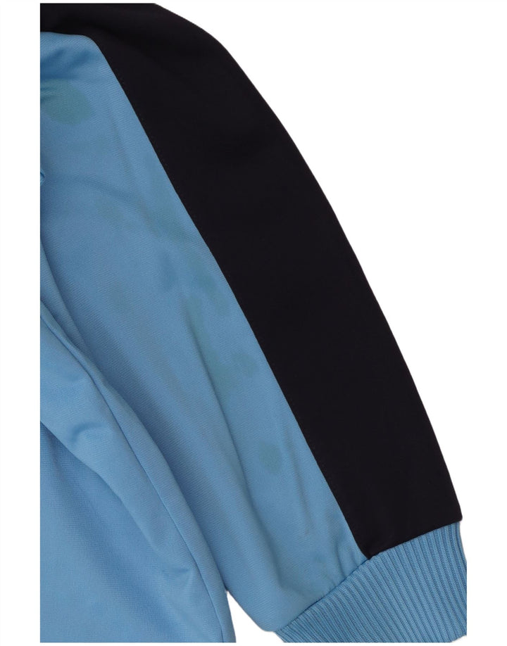 Giacca da tuta da ragazza Puma 11-12 anni in poliestere color block blu