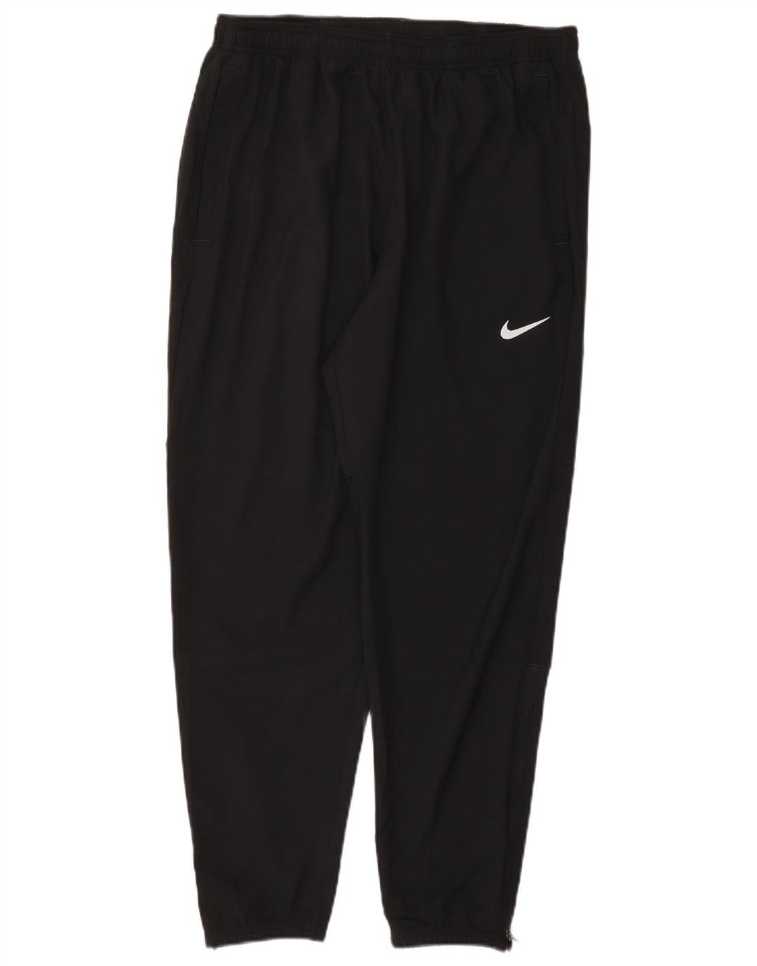 Pantaloni da tuta Nike Dri Fit da donna UK 16 Large Nero Poliestere