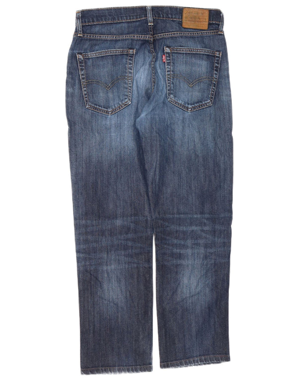 Levi's Uomo 514 Jeans dritti W31 L28 Blu Navy