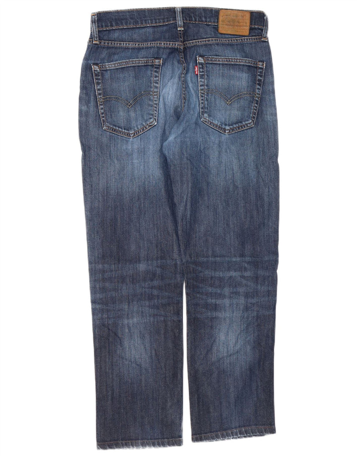 Levi's Uomo 514 Jeans dritti W31 L28 Blu Navy