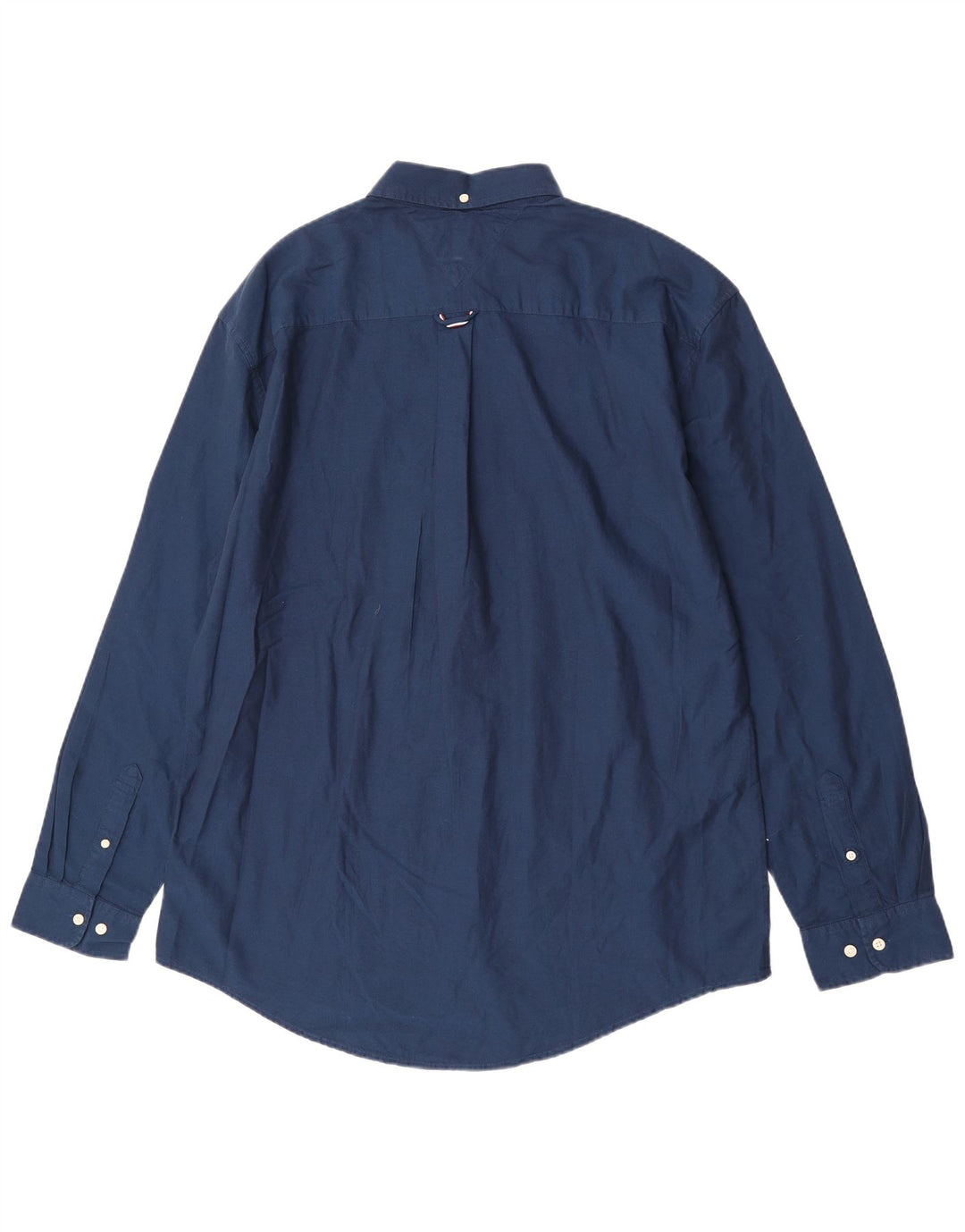 Camicia da uomo su misura Tommy Hilfiger 2XL cotone blu navy