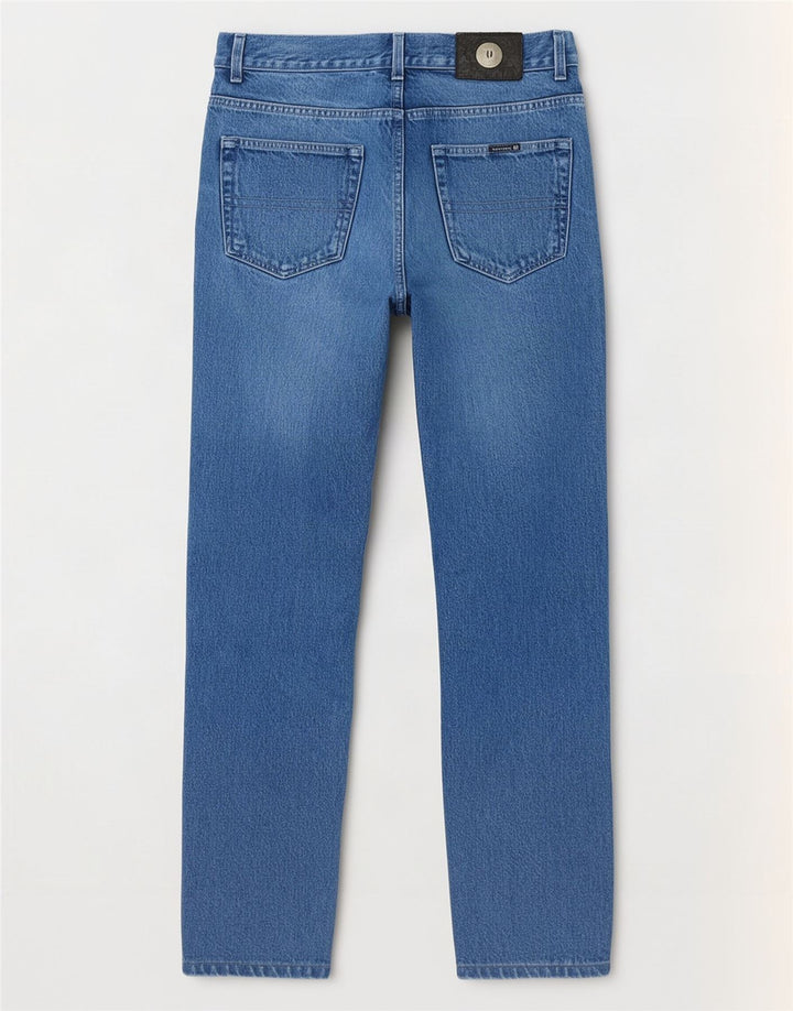 Jeans Trussardi Uomo Tapered W33 L32 Blu Cotone