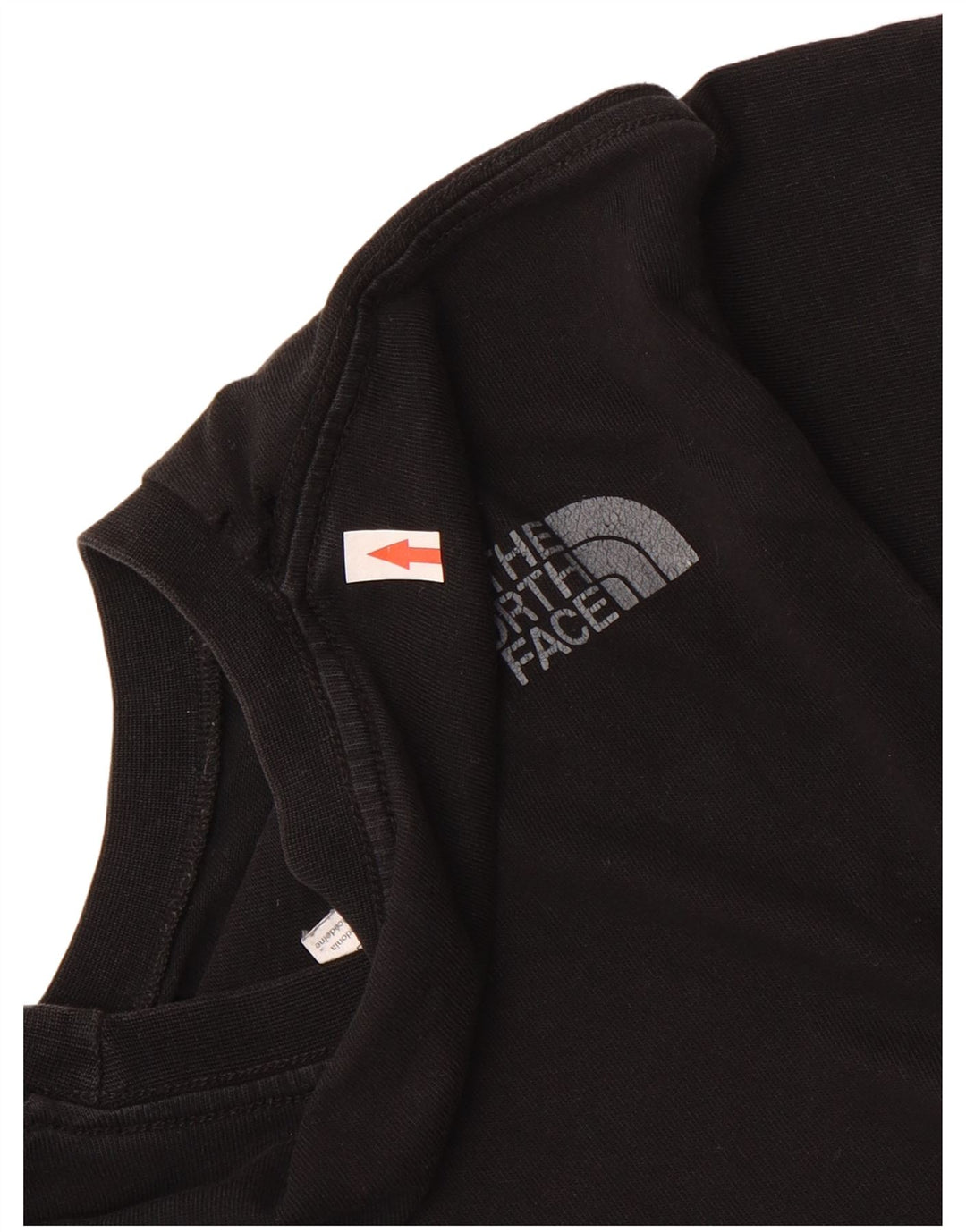 T-shirt grafica da uomo The North Face Top piccola in cotone nero