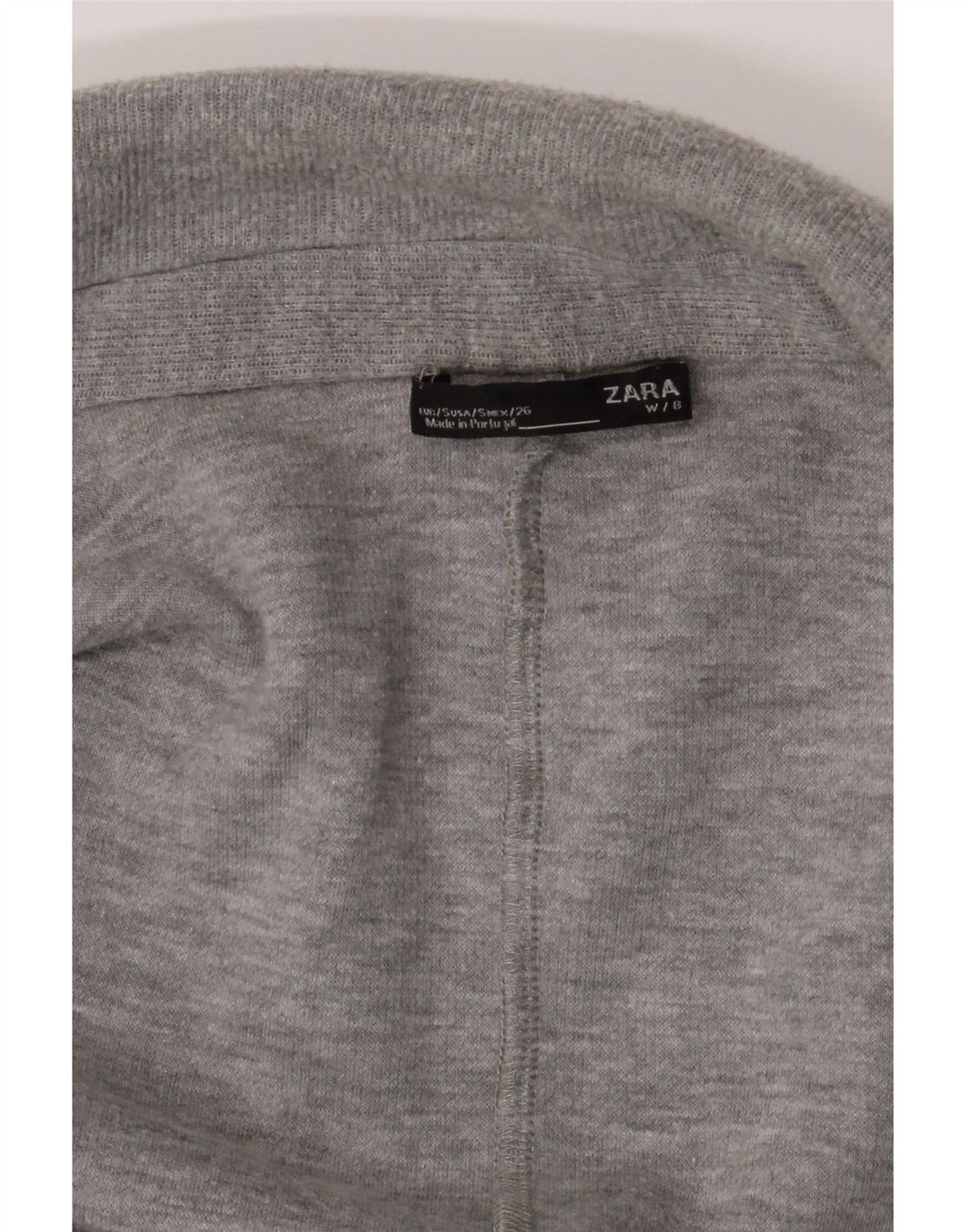 Cappotto aperto da donna Zara UK 10 piccolo grigio