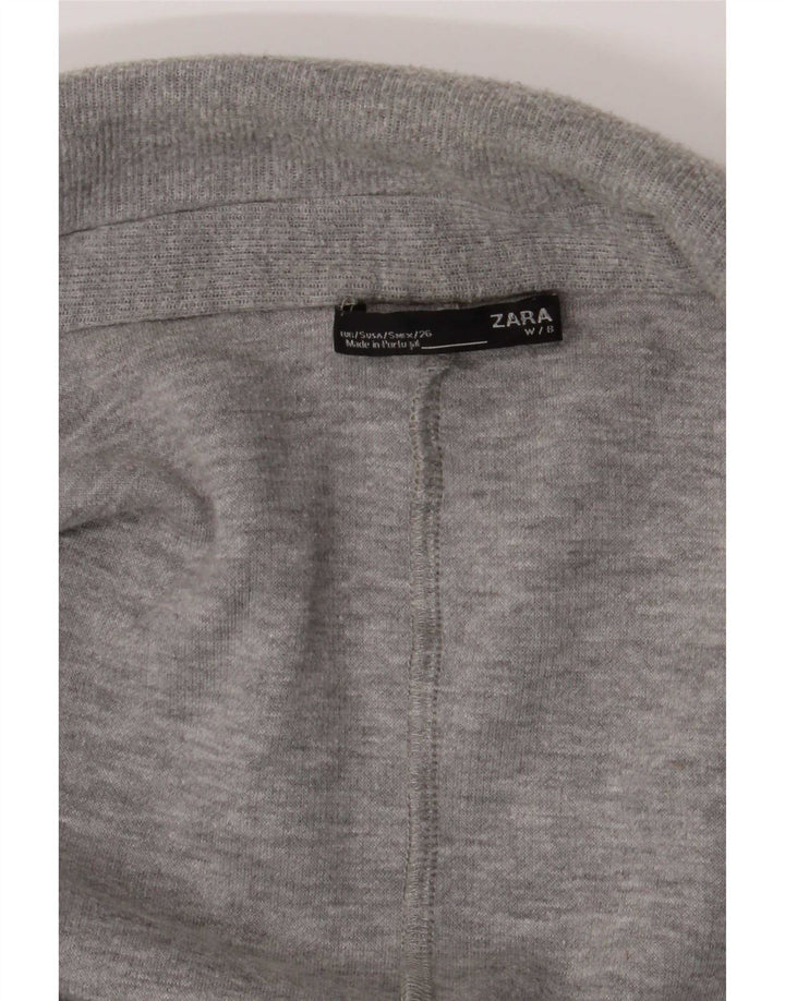 Cappotto aperto da donna Zara UK 10 piccolo grigio