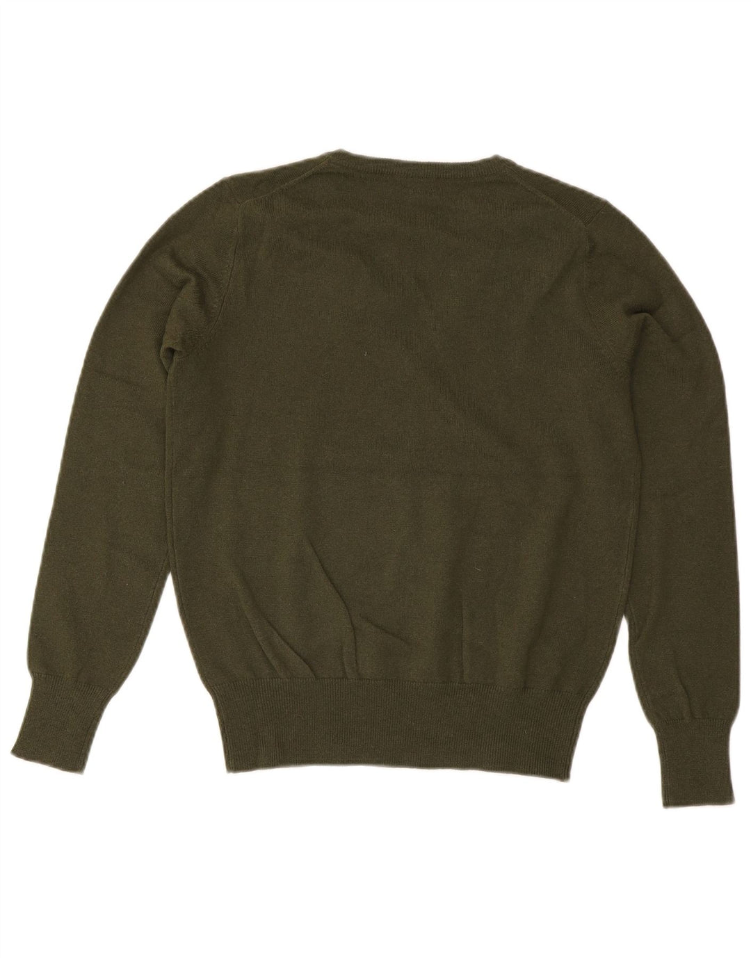 Gant maglione da donna con scollo a V UK 14 grande kaki