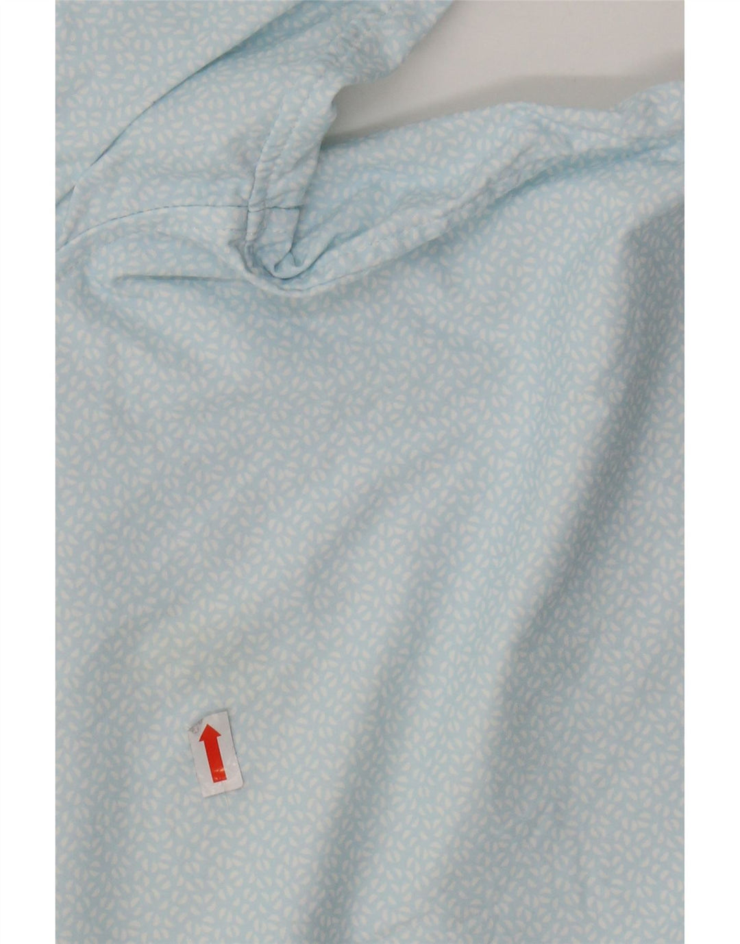 BONOBOS Camicia da uomo dalla vestibilità atletica Grande nylon maculato blu