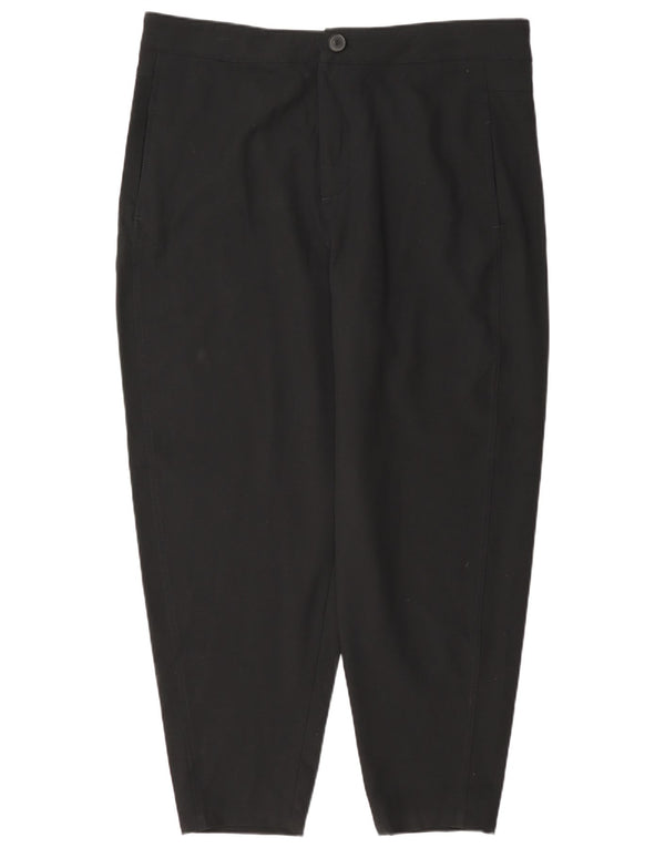 Pantaloni chino affusolati Zara da donna 2XL W34 L27 Neri