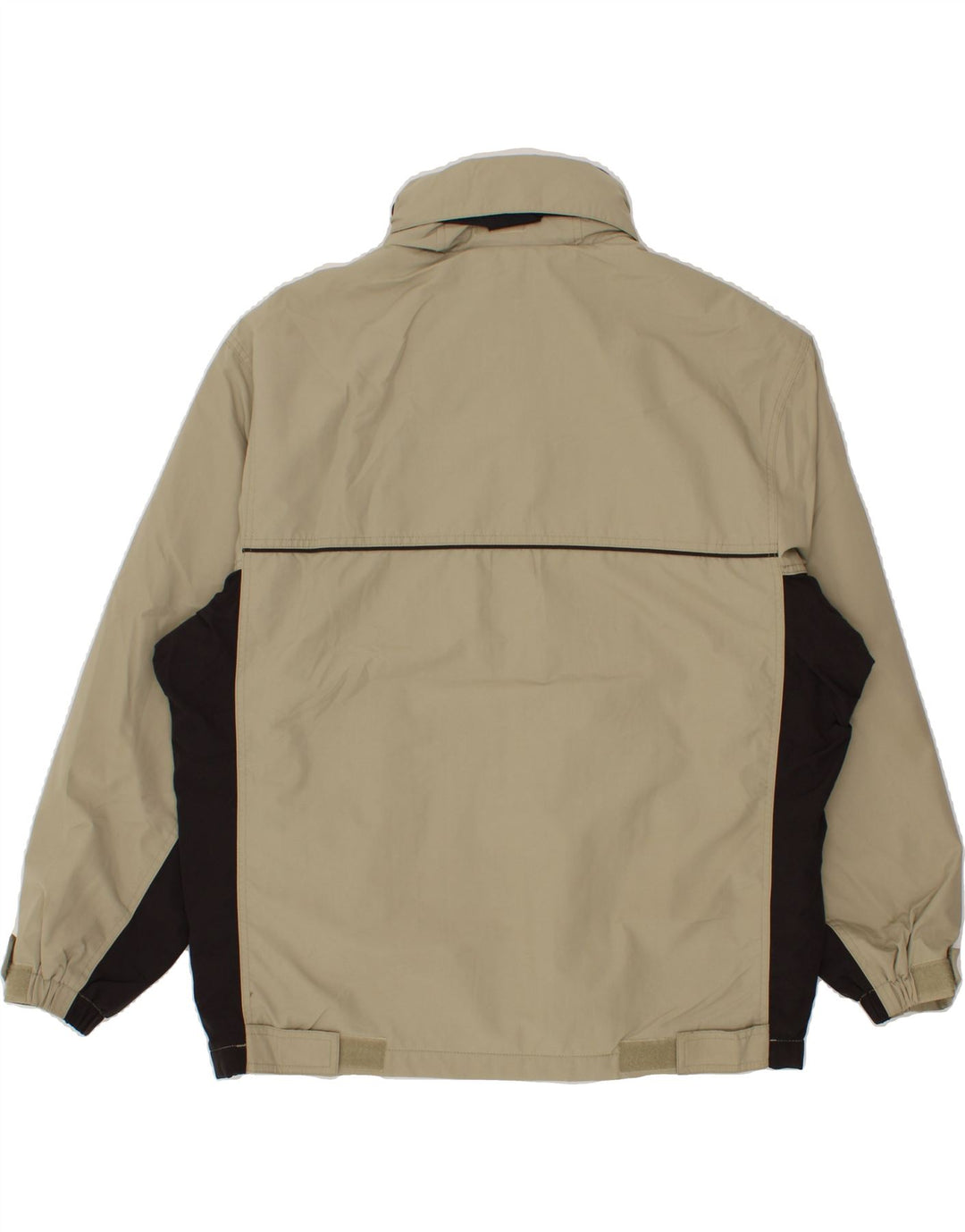 EDDIE BAUER Giubbotto bomber oversize da uomo UK 36 Piccolo color kaki
