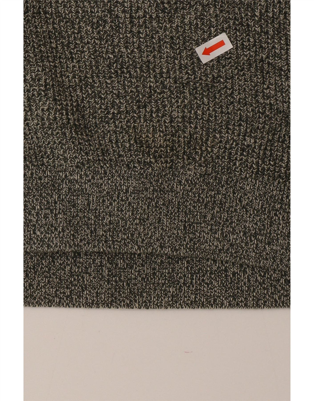 Maglione girocollo da uomo Zara in cotone mélange grigio medio