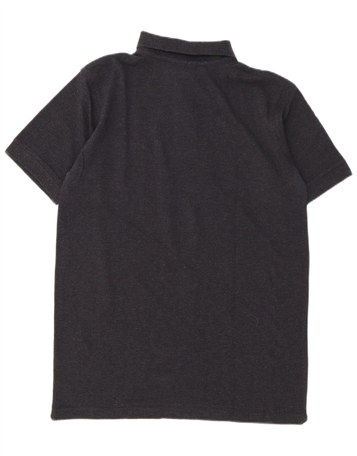 Polo REEBOK da uomo in cotone grigio medio