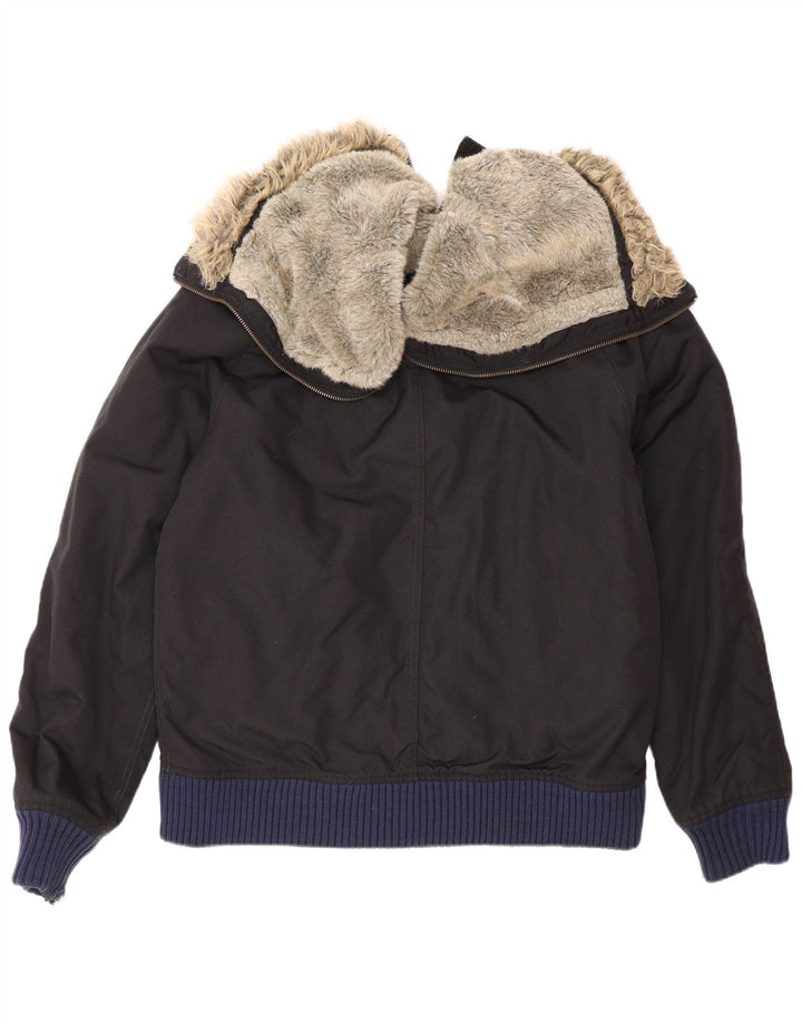Giacca a vento con cappuccio da uomo Woolrich UK 40 Large Nera