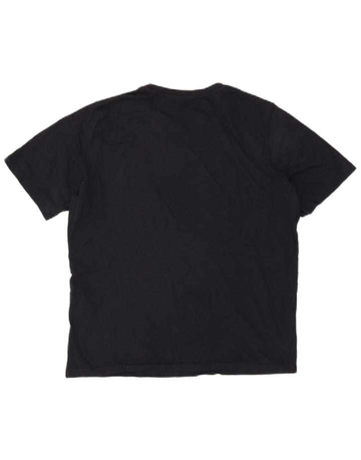 T-shirt da uomo Jack & Jones Top Small in cotone blu navy