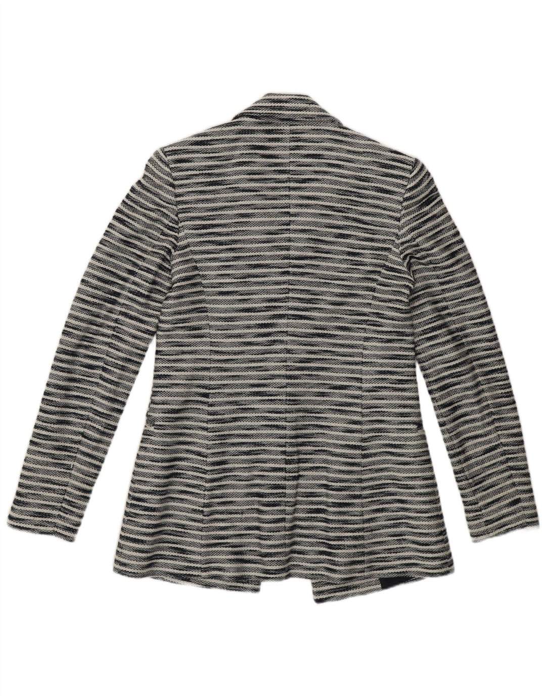 Giacca blazer da donna Massimo Dutti EU 34 2XS Cotone screziato blu navy