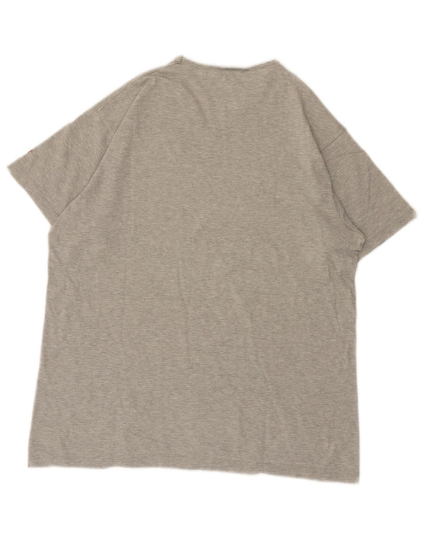 T-shirt da uomo Levi's Top in cotone mélange grigio medio
