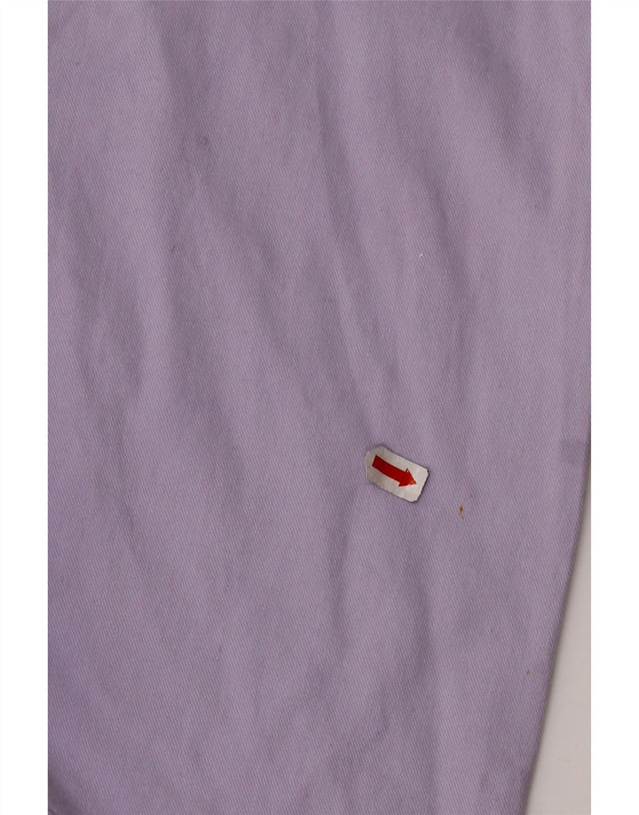 CREW CLOTHING Camicia pullover da uomo piccola in cotone viola